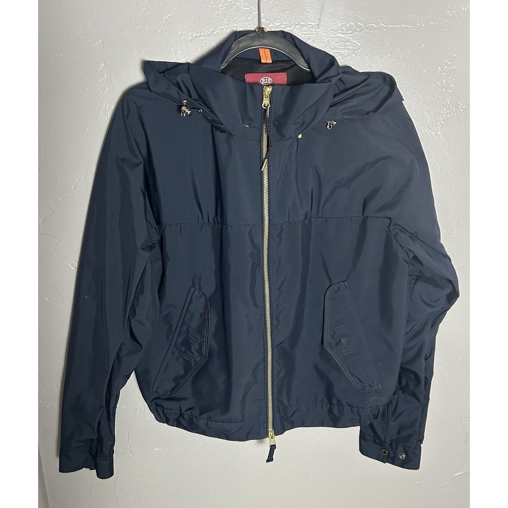 Unisex navy blue Parajumpers windbreaker jacket Size M Authenticated